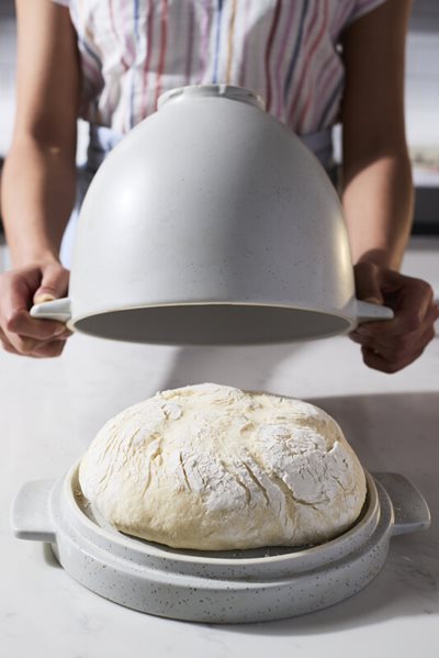Keramická mísa na chléb KitchenAid s víkem na pečení