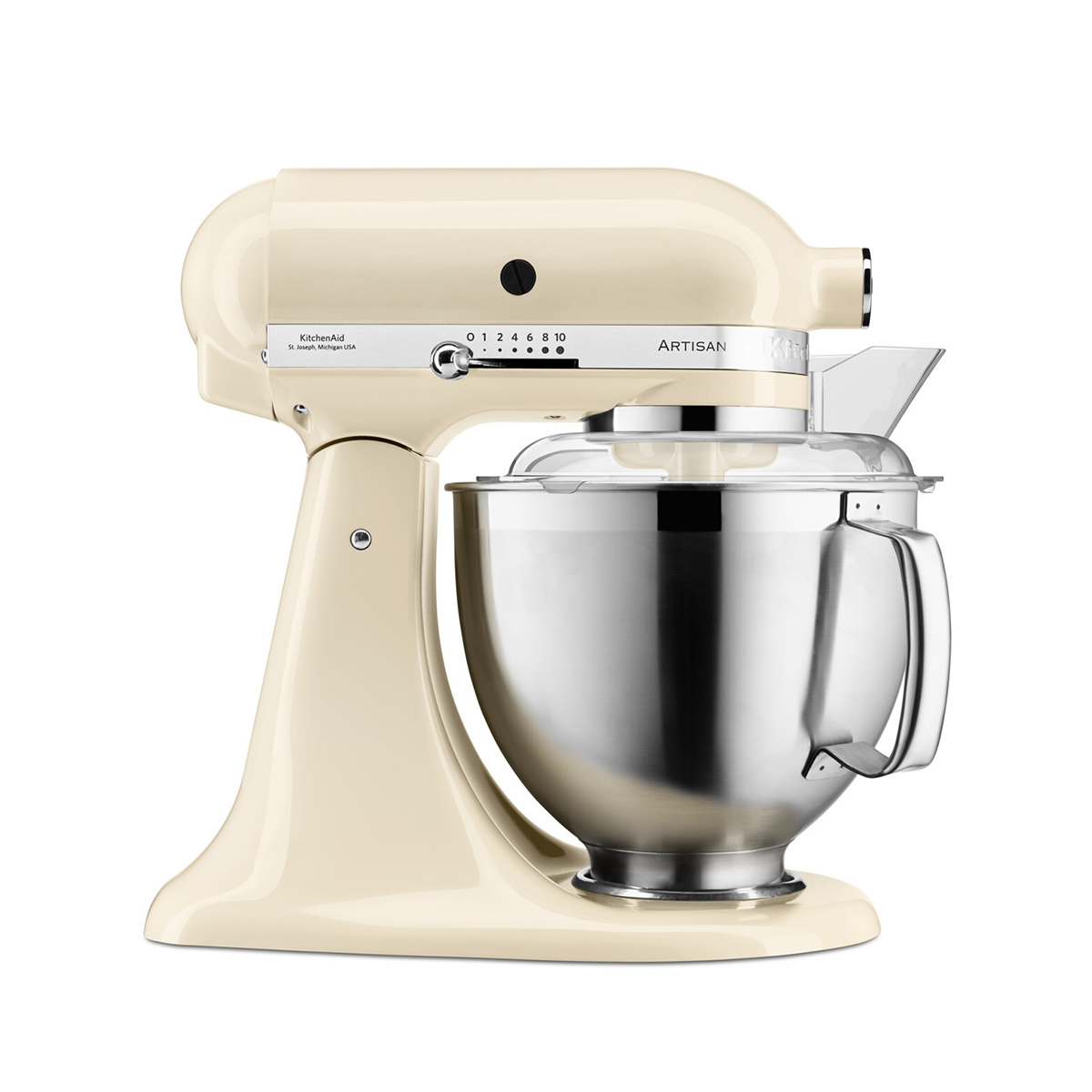 Stand mixer bowl 5KSM5SSBWH, 4,83 l, white, KitchenAid 